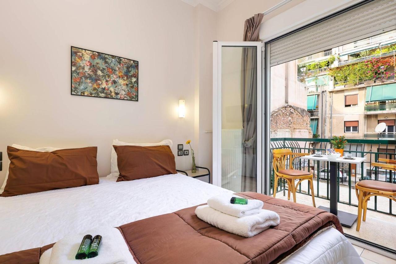 Silver Athens Double Room With Balcony Atenas Exterior foto