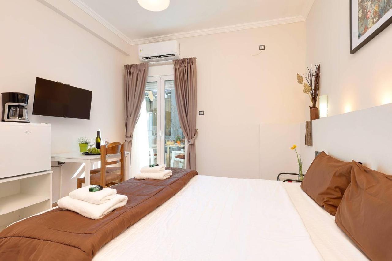 Silver Athens Double Room With Balcony Atenas Exterior foto