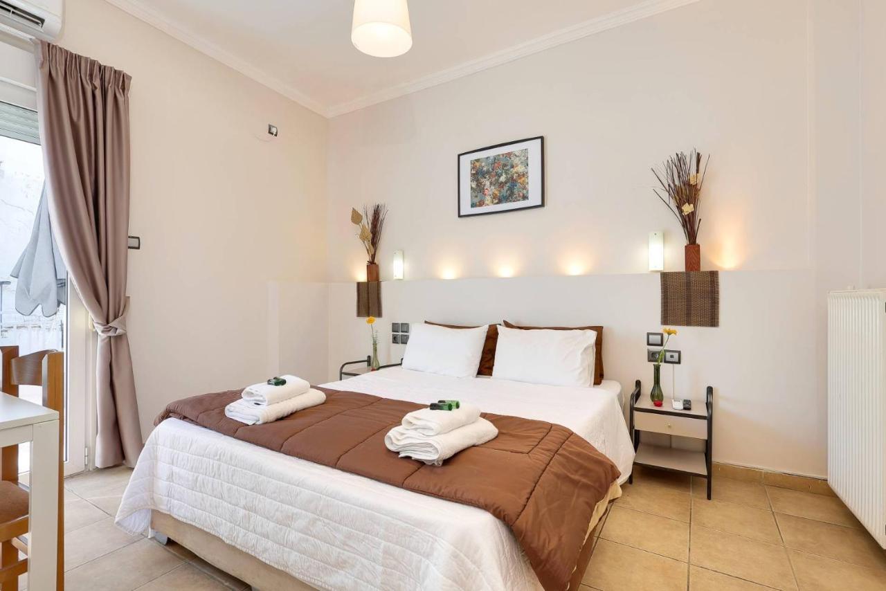 Silver Athens Double Room With Balcony Atenas Exterior foto