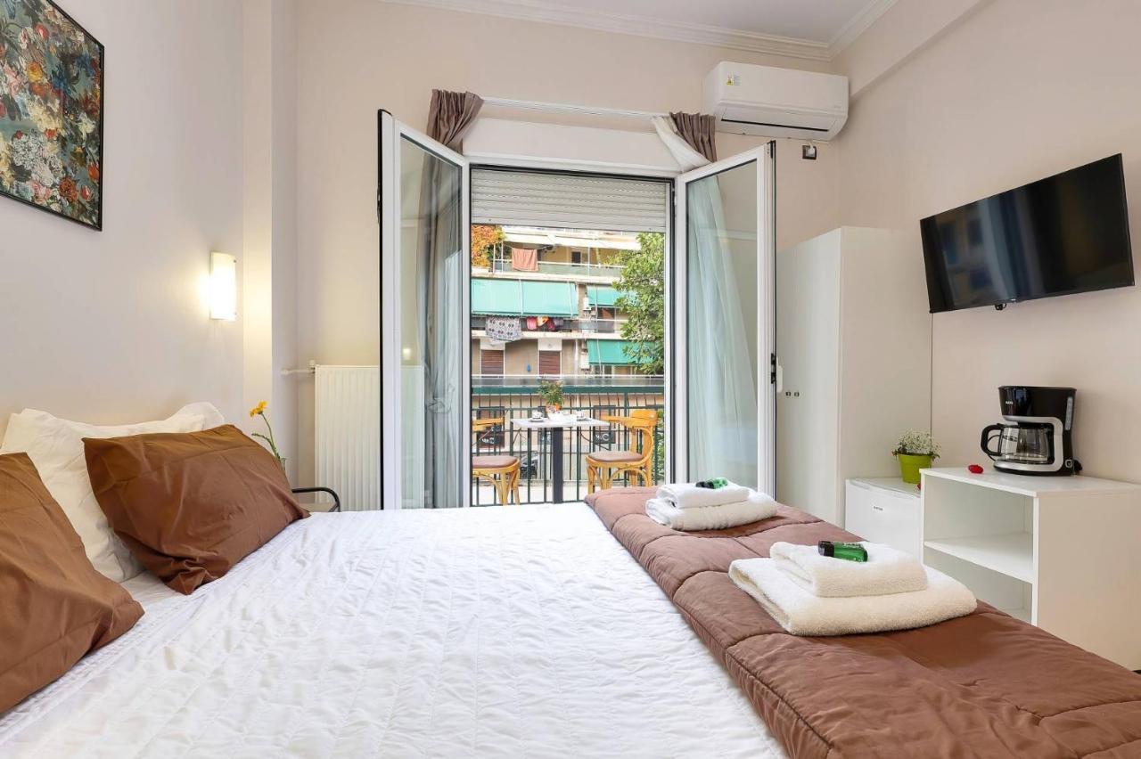 Silver Athens Double Room With Balcony Atenas Exterior foto