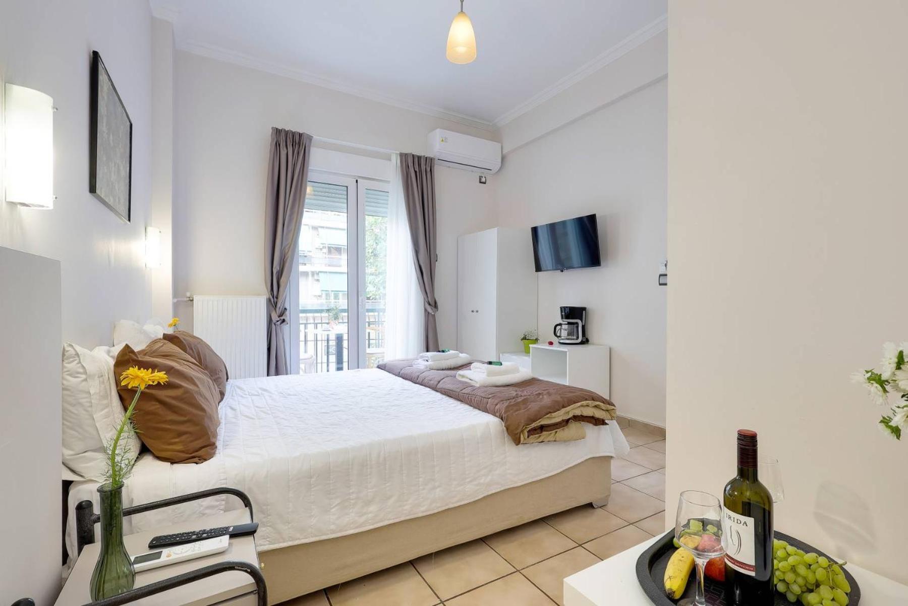 Silver Athens Double Room With Balcony Atenas Exterior foto