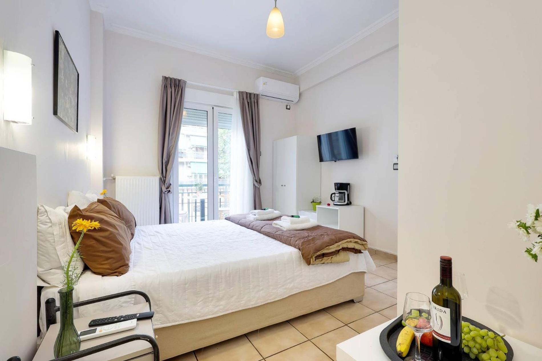 Silver Athens Double Room With Balcony Atenas Exterior foto