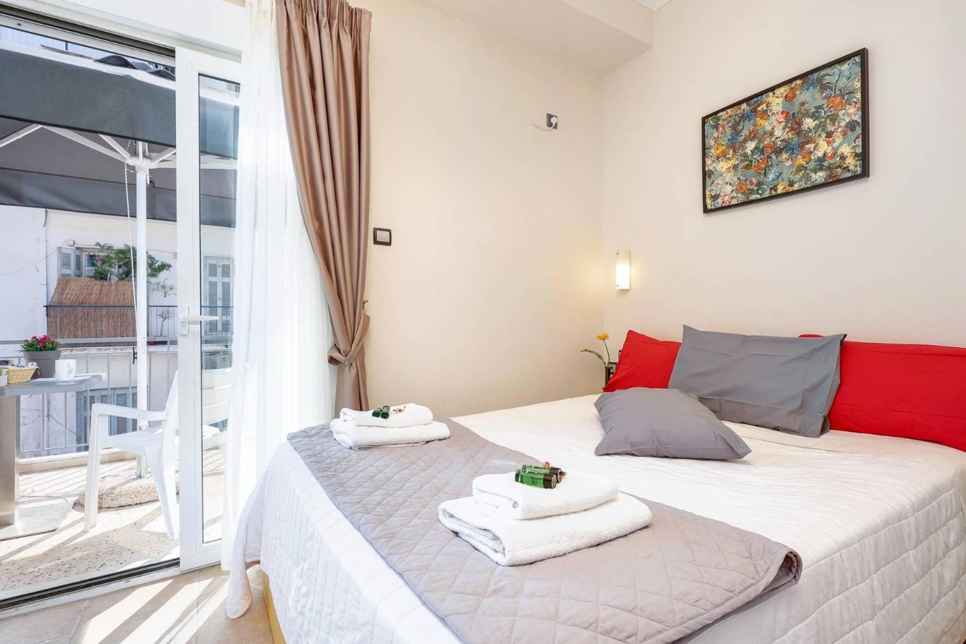 Silver Athens Double Room With Balcony Atenas Exterior foto