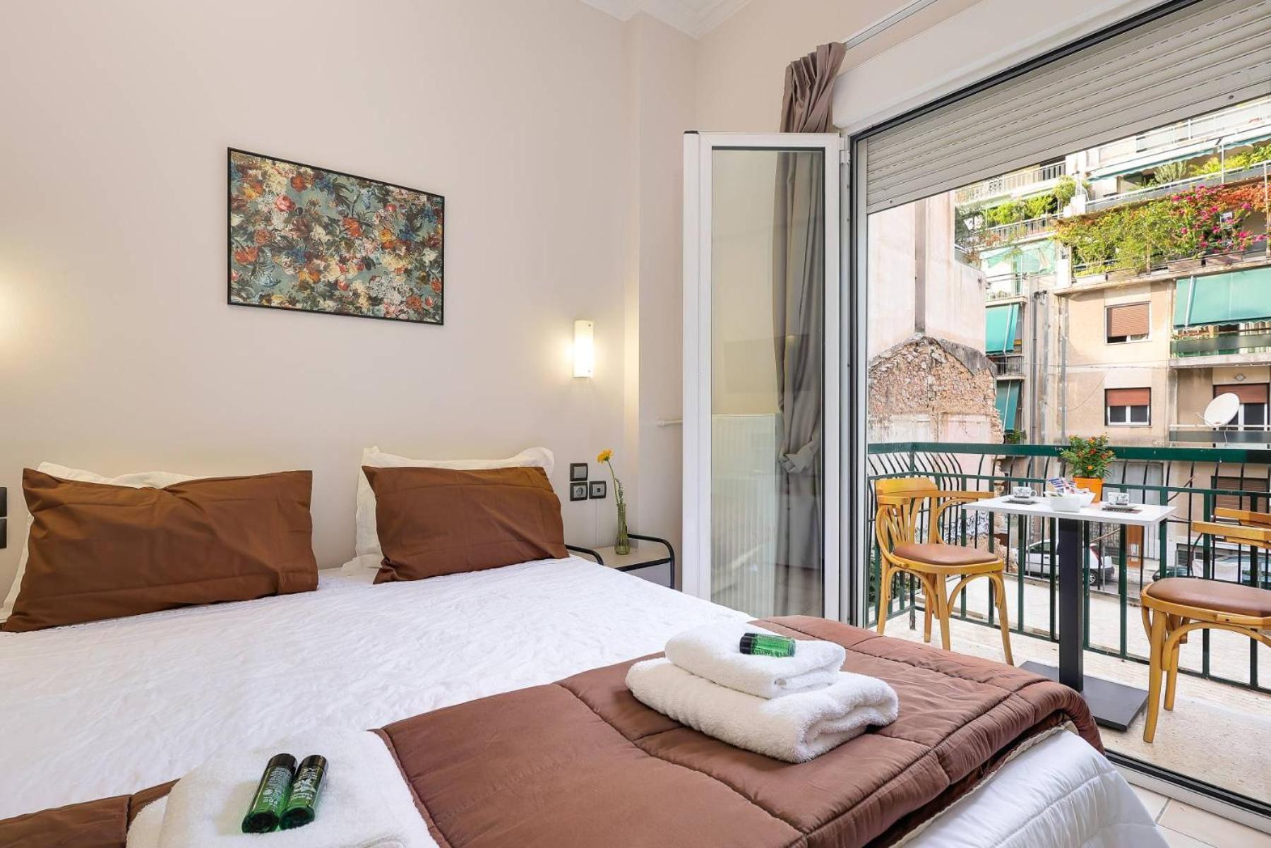 Silver Athens Double Room With Balcony Atenas Exterior foto