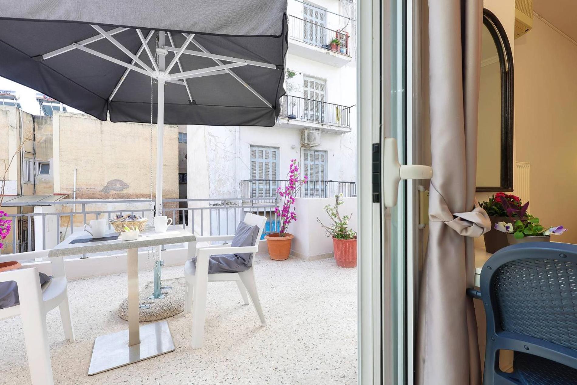 Silver Athens Double Room With Balcony Atenas Exterior foto