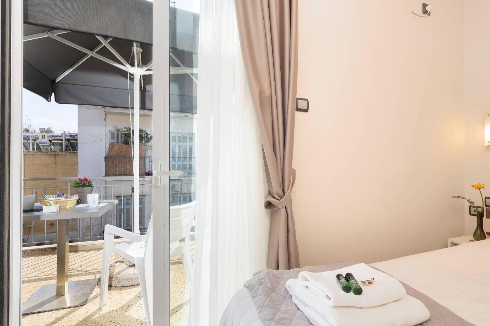 Silver Athens Double Room With Balcony Atenas Exterior foto